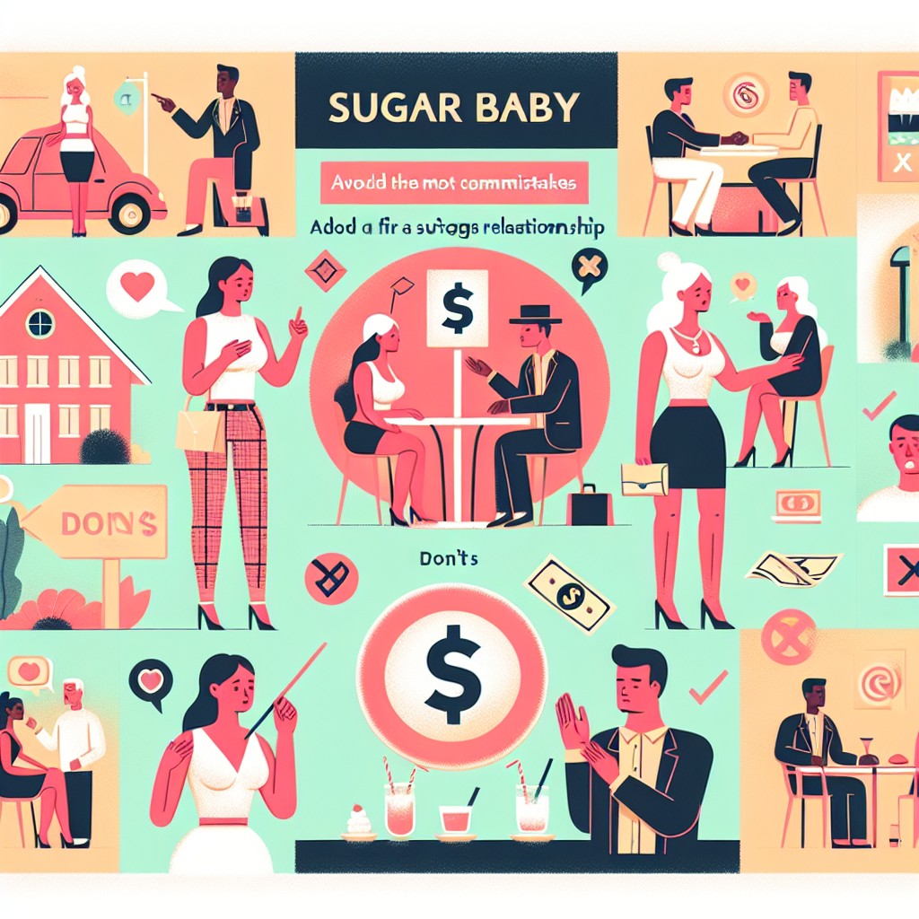 Evite os erros mais comuns e aproveite ao máximo seu relacionamento sugar como Sugar Baby! 1